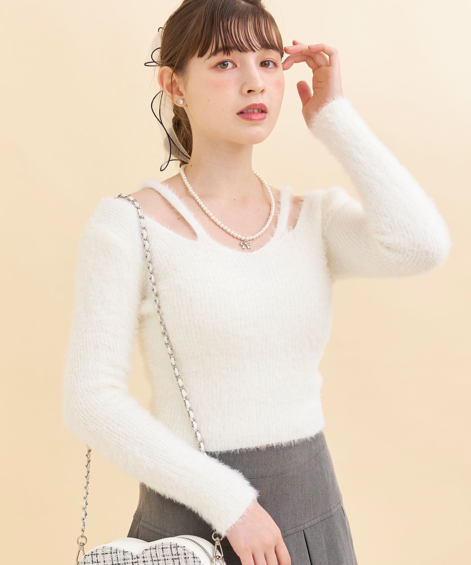 SALE‼📣【Crea titty&Co.PETIT 】紐ニットトップス – TITTY＆CO.